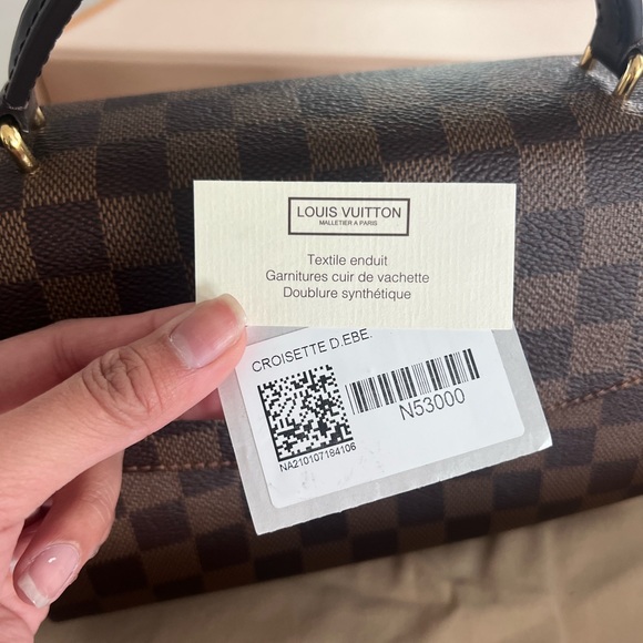 āļøSOLDāļøCroisette in Damier Ebene š¤ - Picture 9 of 15